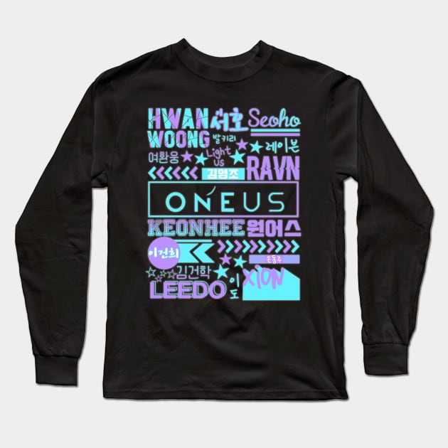 Oneus Collage Long Sleeve T-Shirt by lovelyday